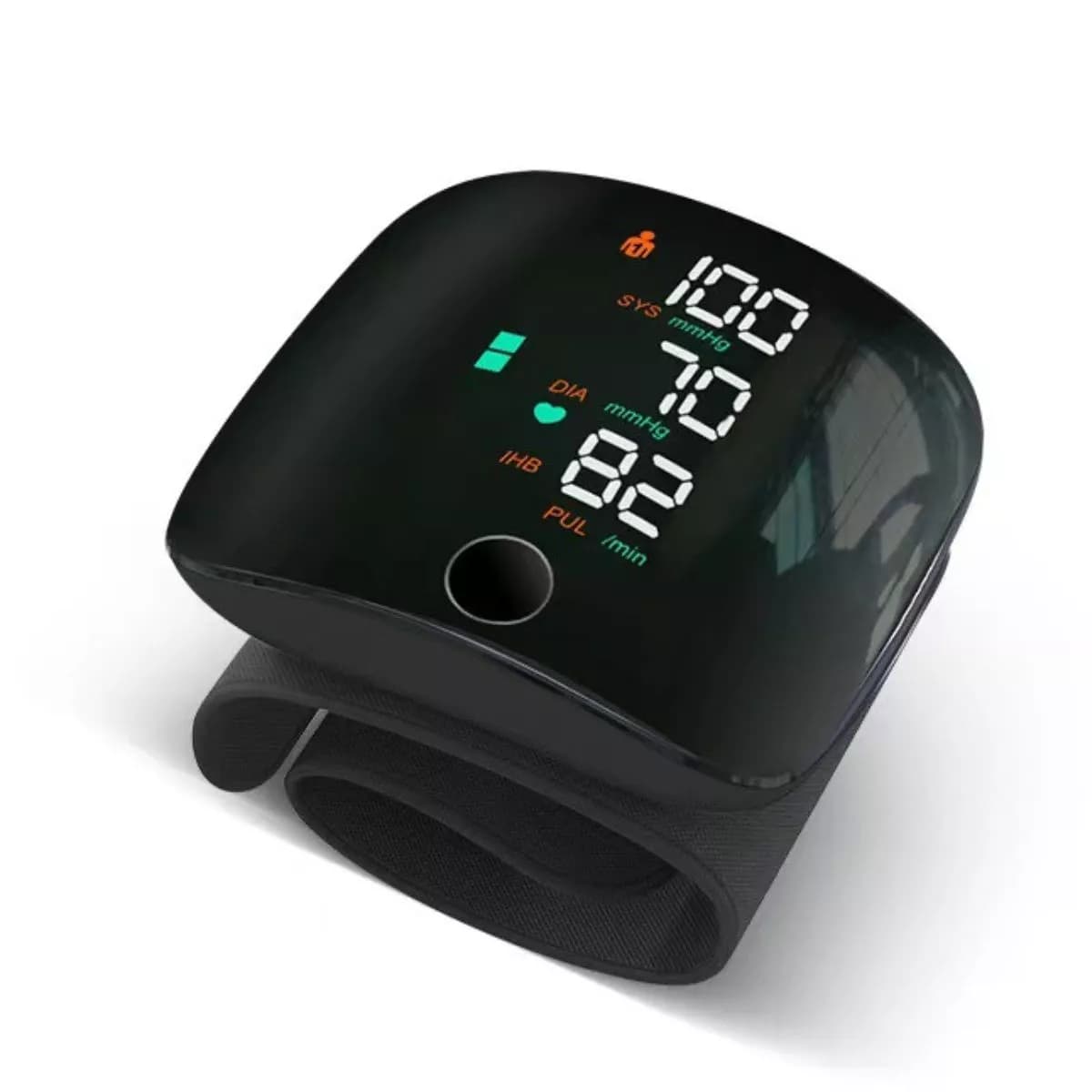 Автоматичний наручний тонометр з акумулятором 300 мАг, сенсорним екраном та голосовим супроводом